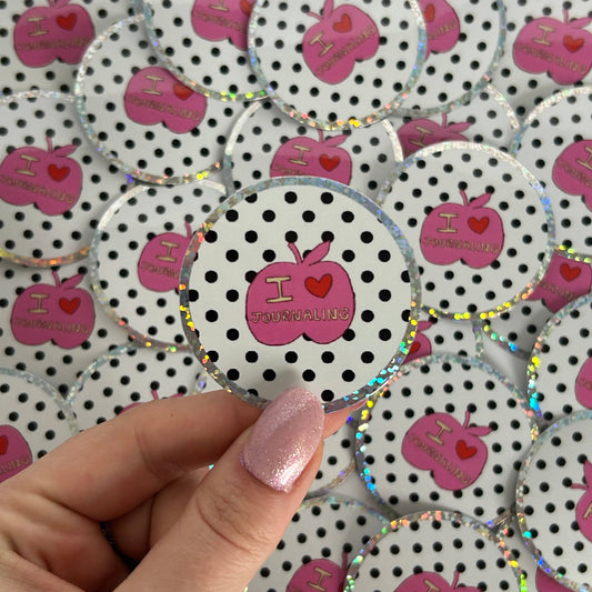 NanyCraftShop Polka Dot Journaling Sticker