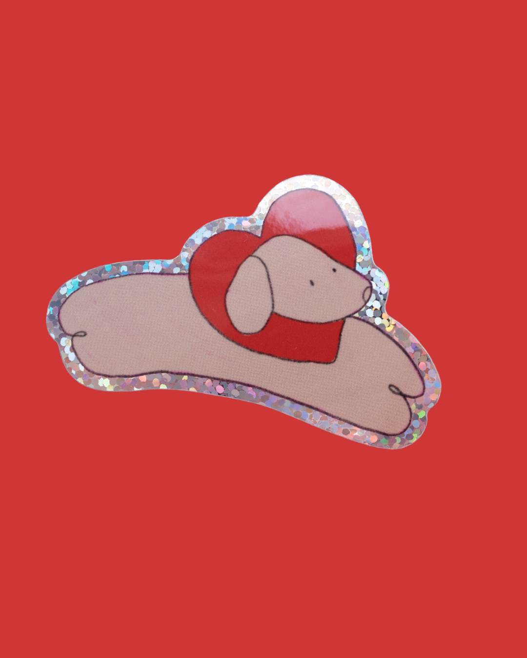 Coming Soon: Nany Craft Shop - Dog Heart Sticker