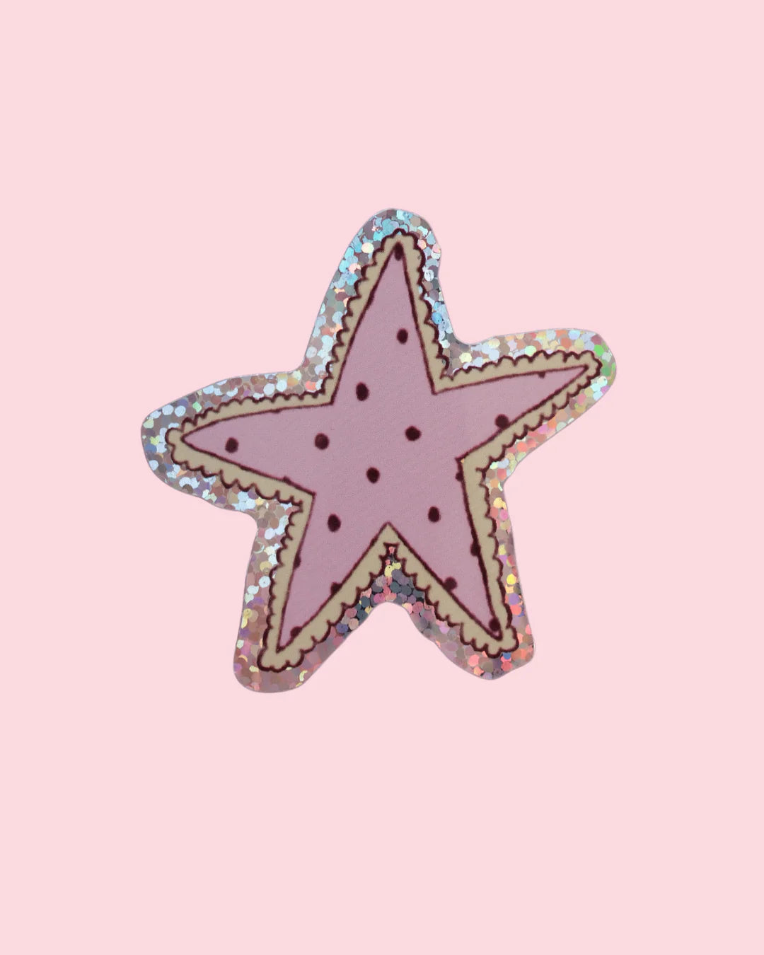 Nany Craft Shop - Polka Dot Star Sticker
