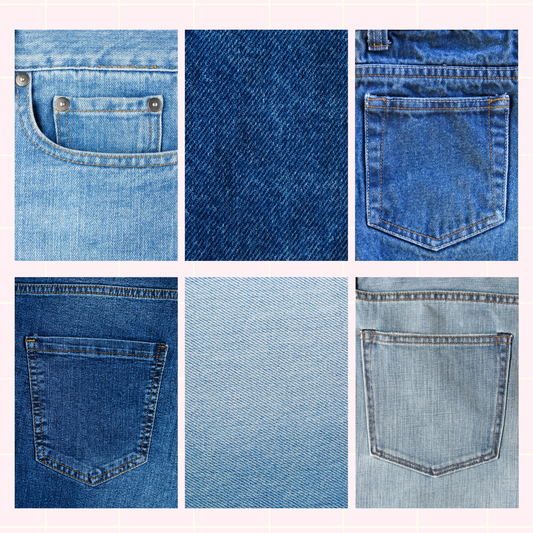 Denim & Pocket Journal Paper Pack