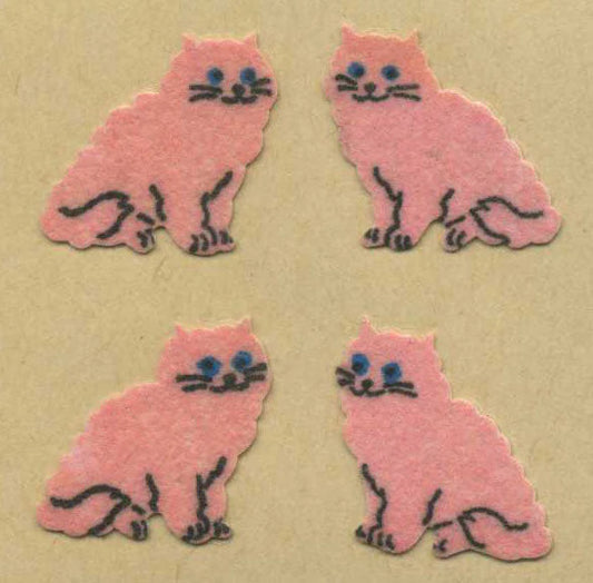 Stickermagic - Furrie  Stickers - Pink Cats