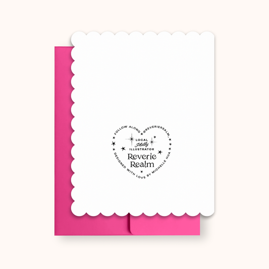 Reverie Realm - Let There Be Cake | Handmade Greeting Card