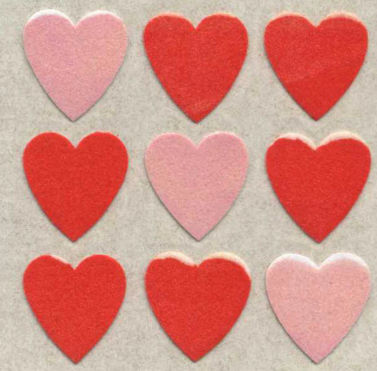 Stickermagic - Tear-off Stickers - Furrie Red Hearts