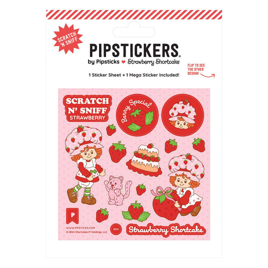 Pipsticks Strawberry Shortcake & Custard Scratch'n Sniff