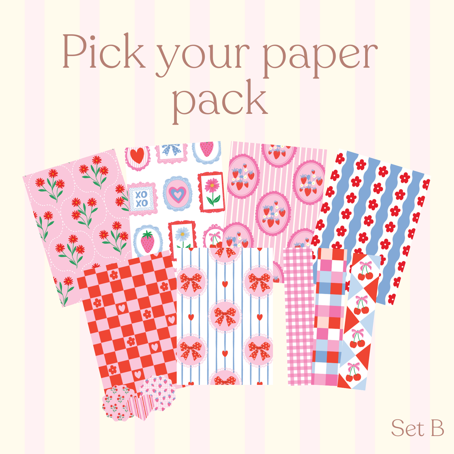 Custom Large Junk Journal Starter Kit: Scrapbook Starter Pack