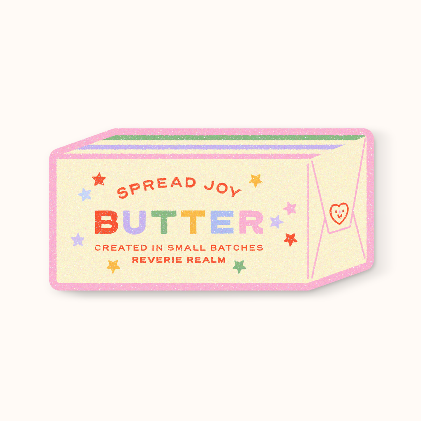 Coming Soon: Reverie Realm - Butter | Vinyl Waterproof Sticker