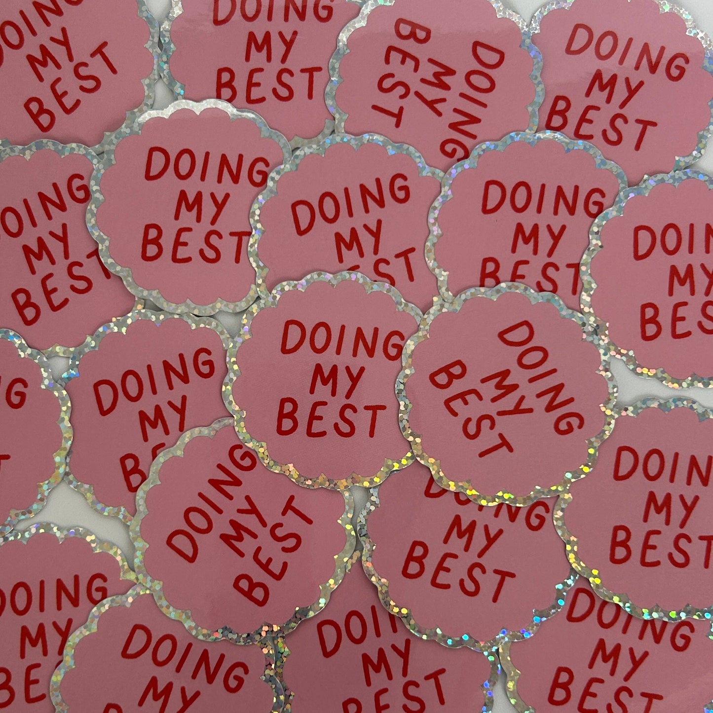 NanyCraftShop - Doing My Best Sticker