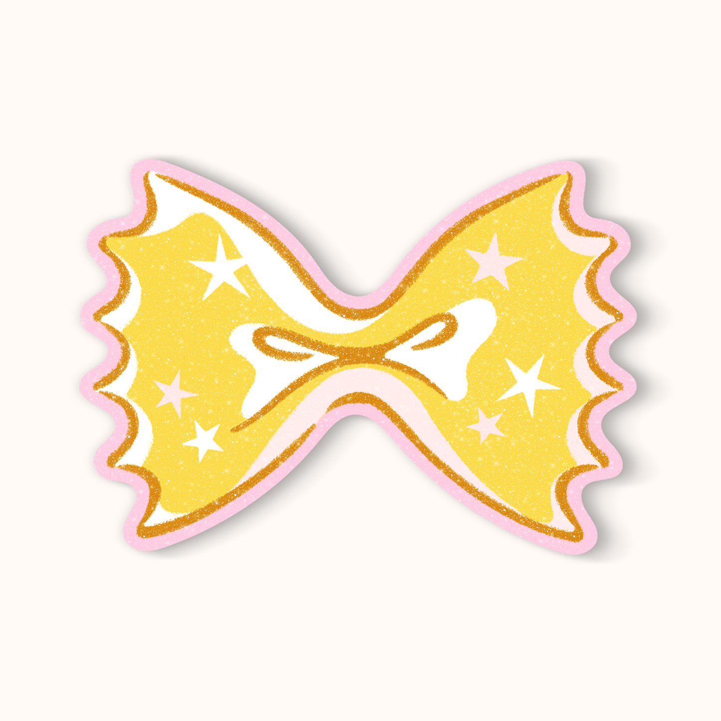 Coming Soon: Reverie Realm - Farfalle Pasta Bow | Vinyl Waterproof Sticker