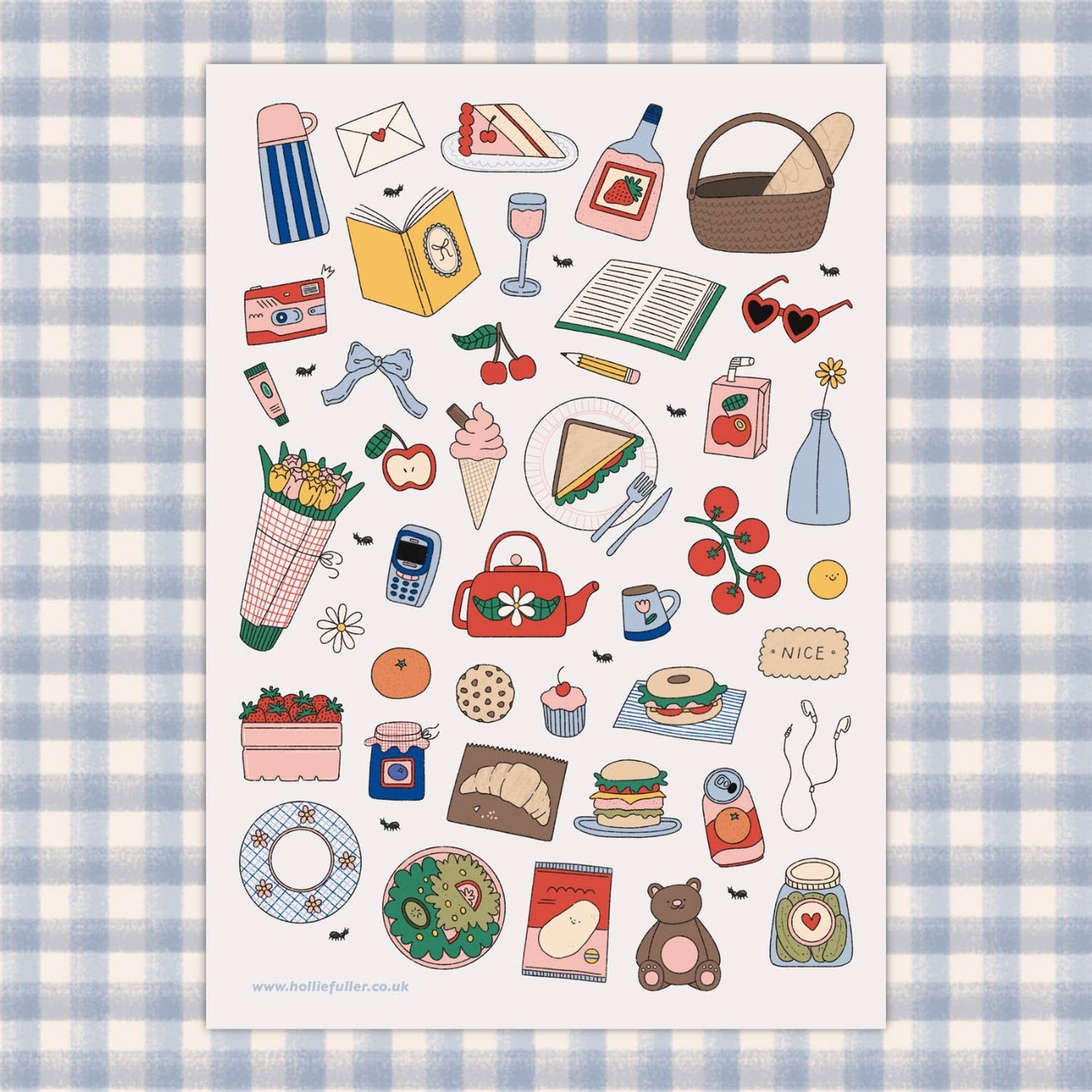 Hollie Fuller - Picnic Sticker Sheet