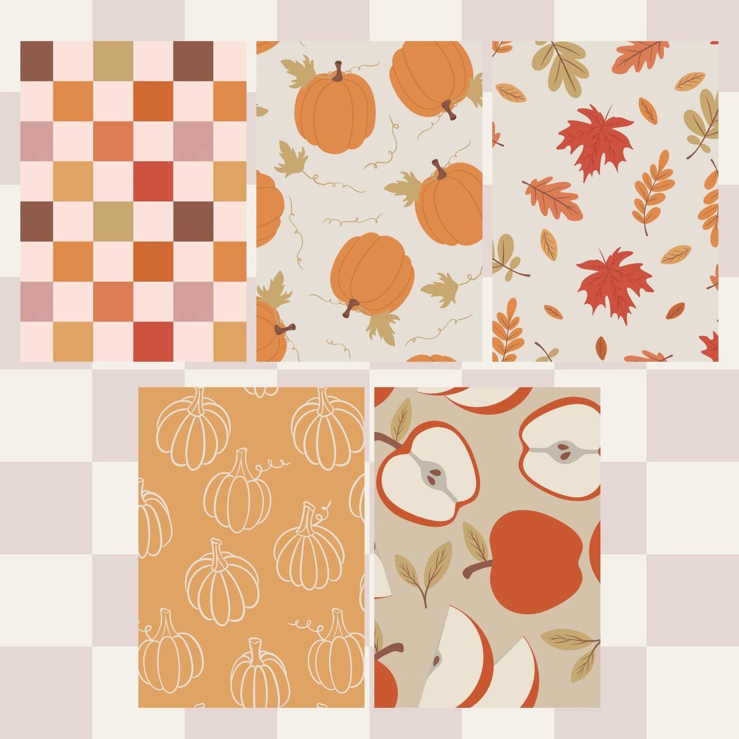 Fall Vibes Scrapbook Paper Pack