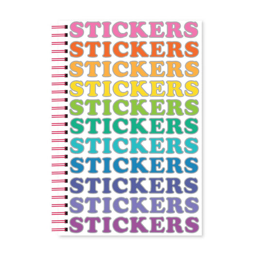Pipsticks Colorful Reusable Sticker Book