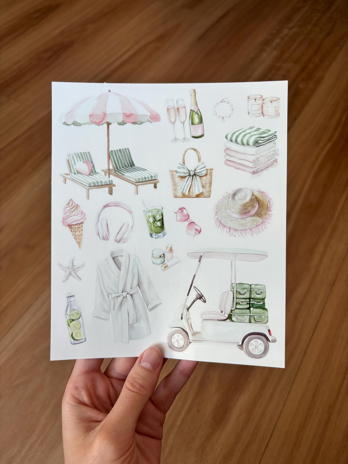 Summer Snail Mail Journal Kit