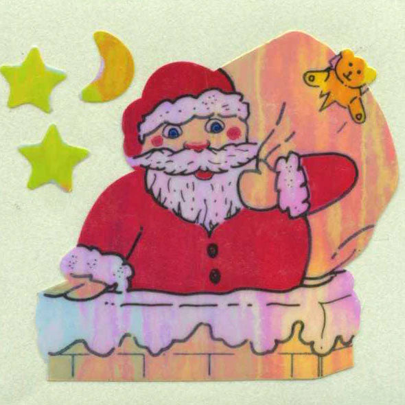 Stickermagic - Tear-off Stickers - Santa