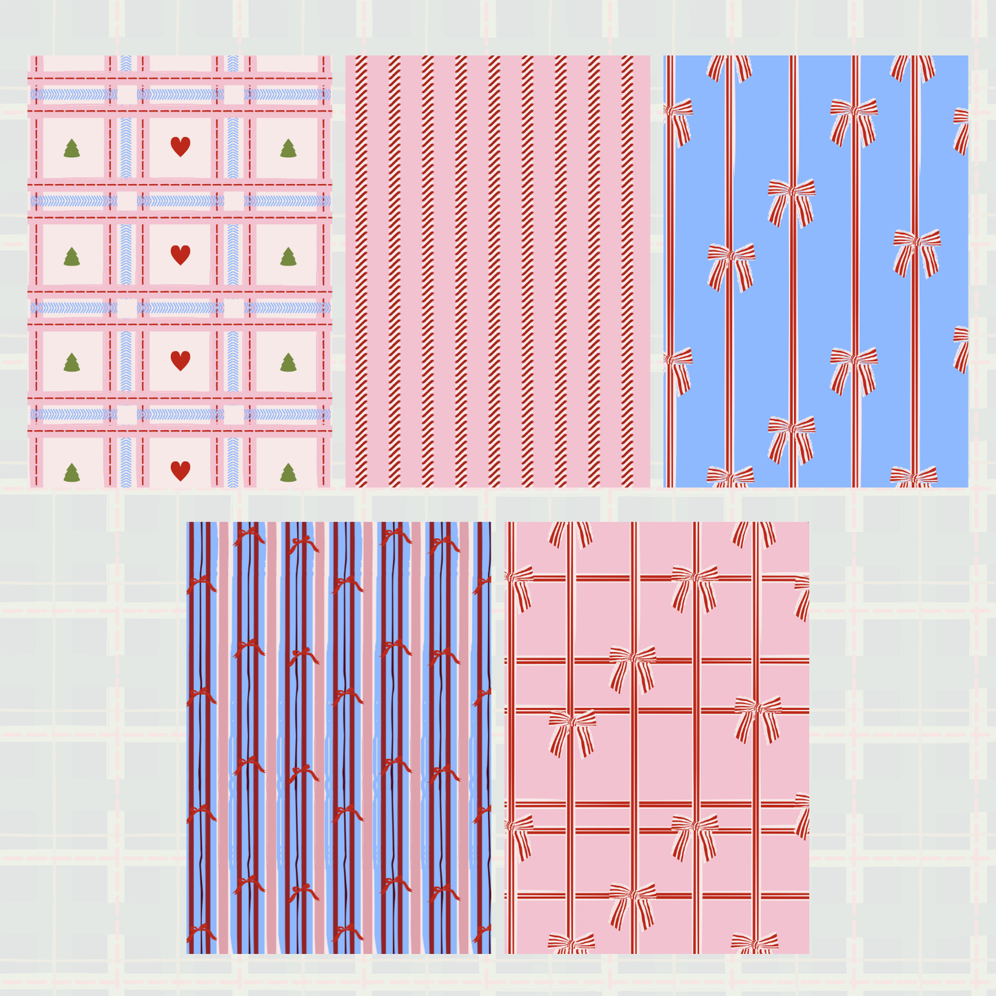 Traditional Christmas Scrapbook Paper Pack