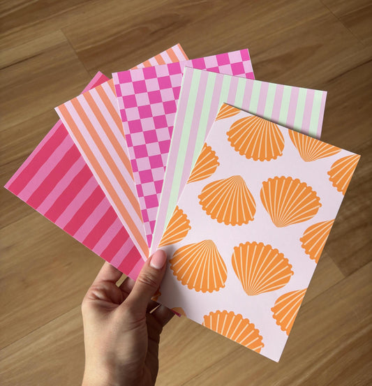 Pink Themed Scrapbook Paper Pack