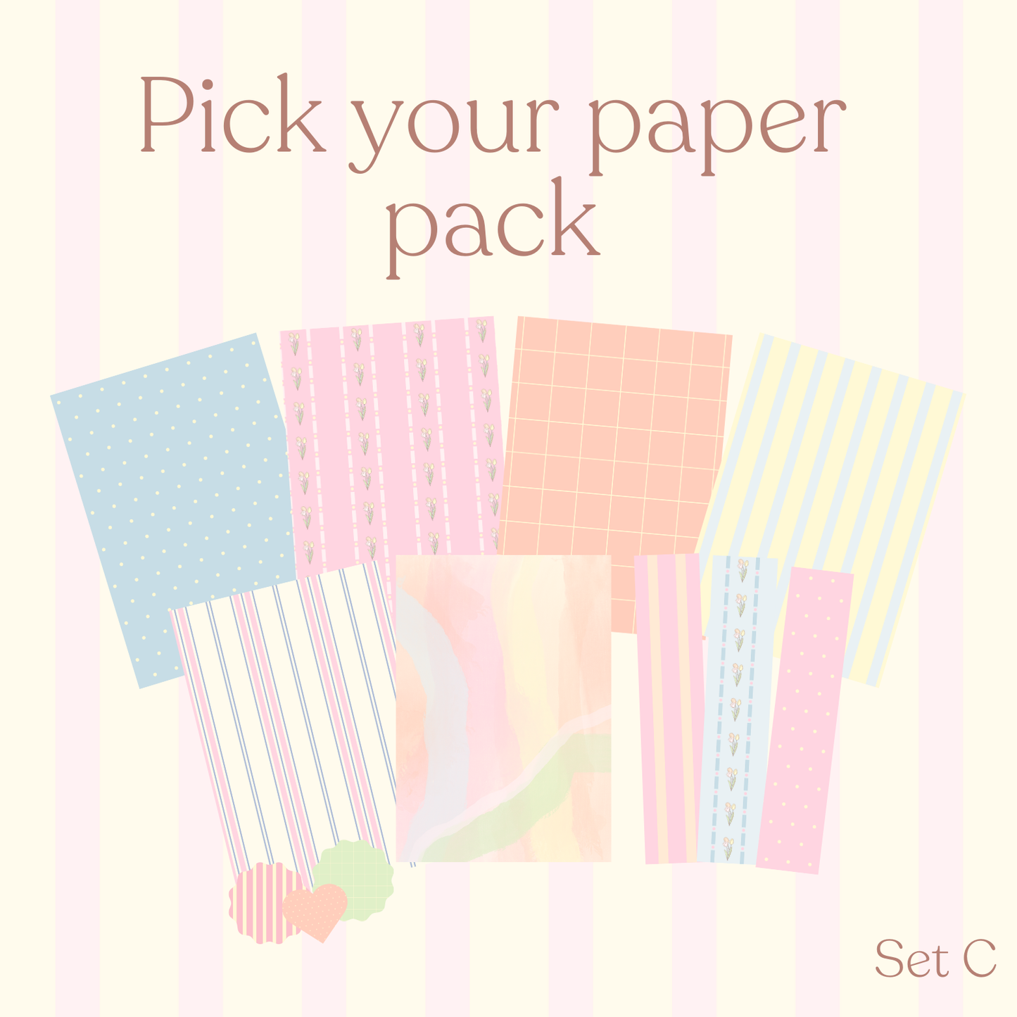 Custom Large Junk Journal Starter Kit: Scrapbook Starter Pack