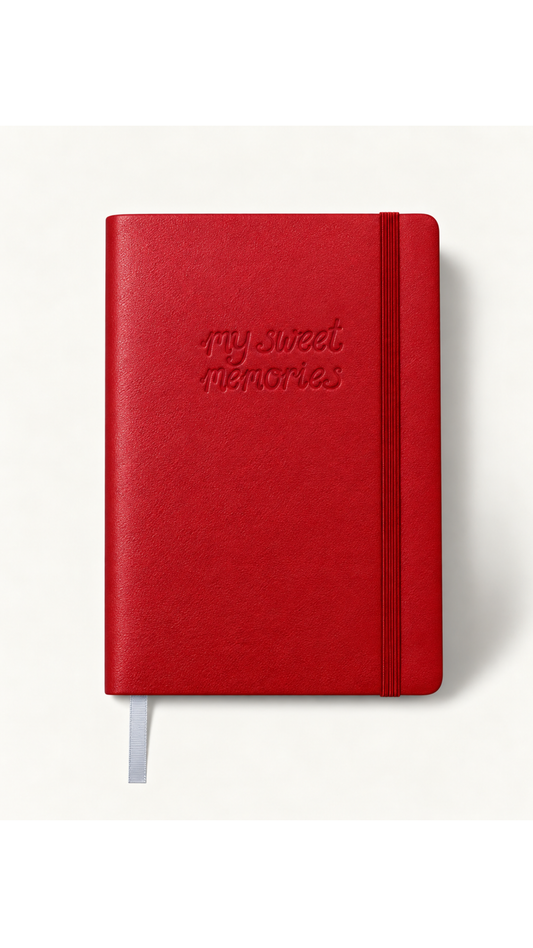 Coming Soon: Nany Craft Shop - My Sweet Memories Journal - Cherry