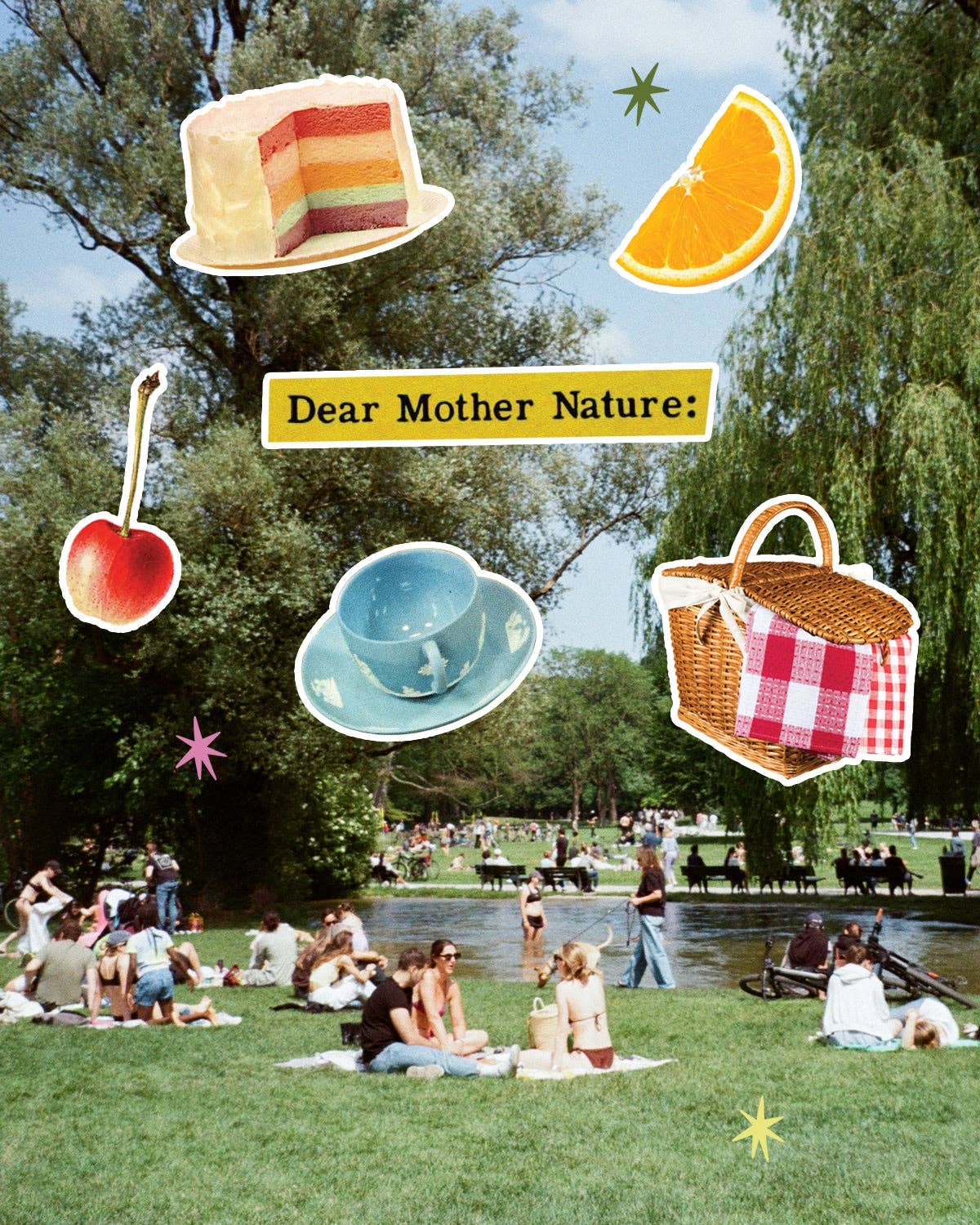 Trinket Party - Picnic Weather Sticker Sheets