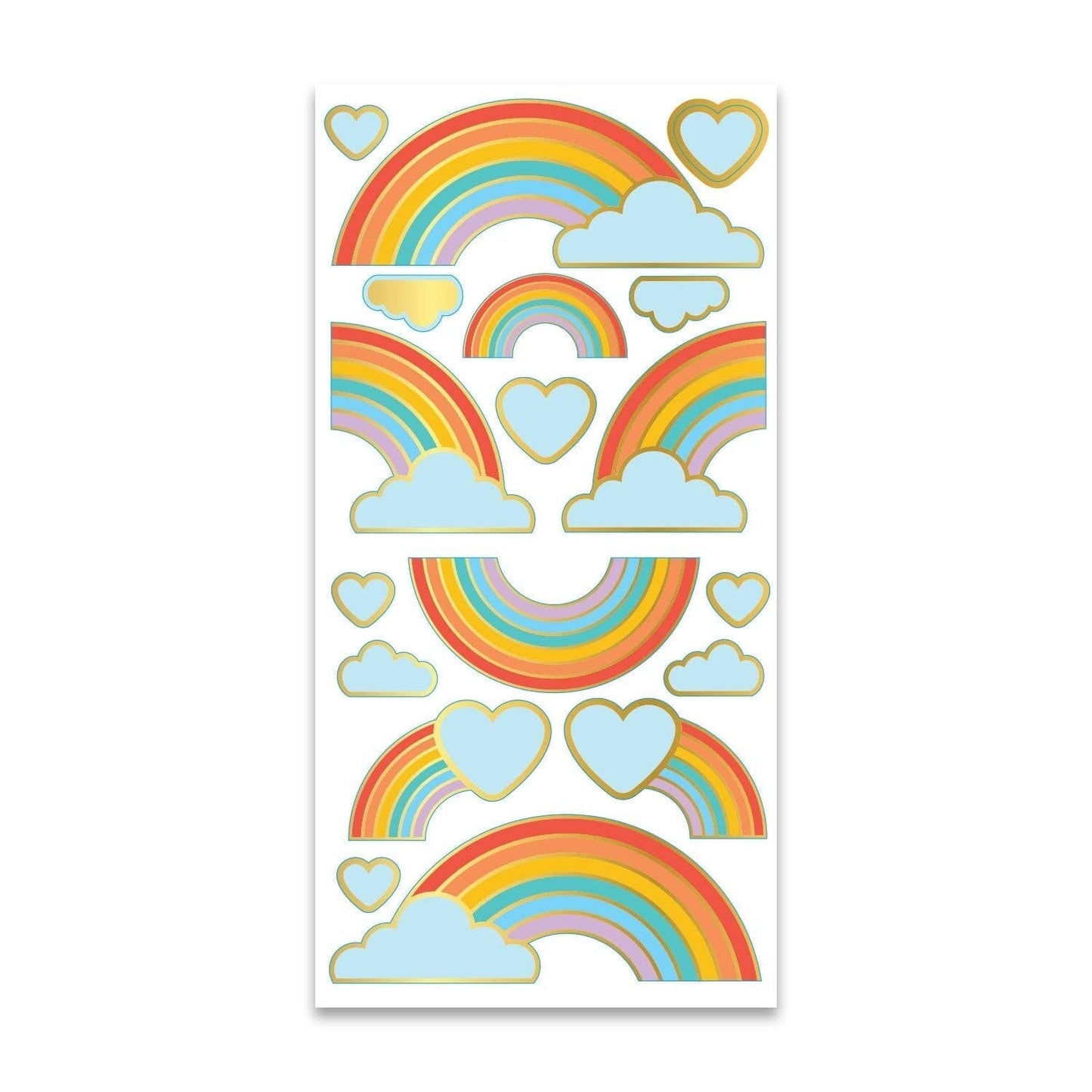 COMING SOON: Pipsticks - Tear-off Stickers - Heavenly Rainbows