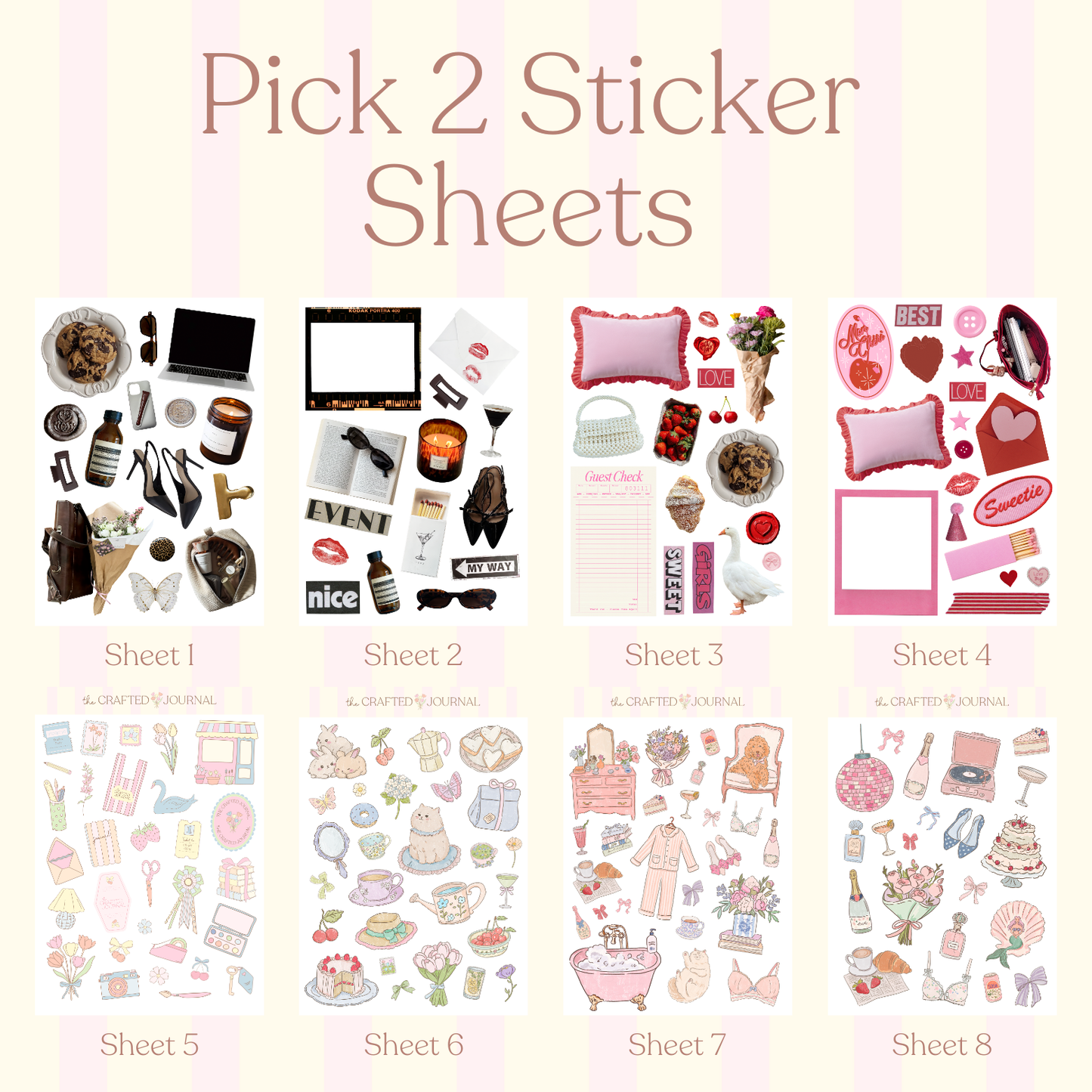 Custom Large Junk Journal Starter Kit: Scrapbook Starter Pack