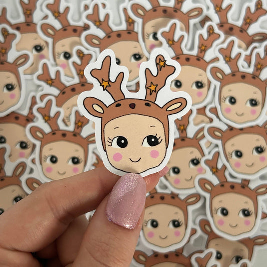 NanyCraftShop Baby Deer Sticker