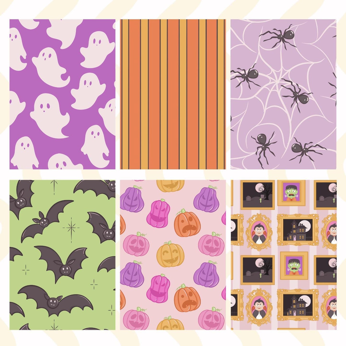 Halloween Sticky Back Scrapbook Paper Pack