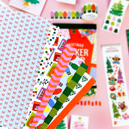 Coming Soon: Pipsticks - Charming Christmas Sticker Paper Scrap Pad