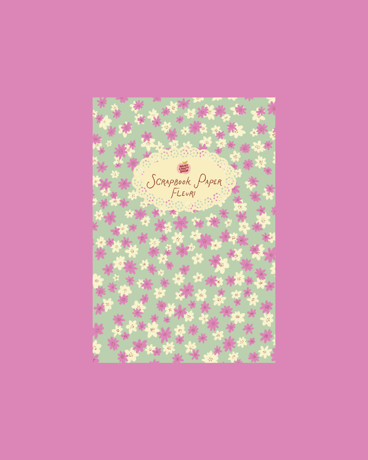 PRE ORDER: Nany Craft Shop - Floral Scrapbook Paper Booklet