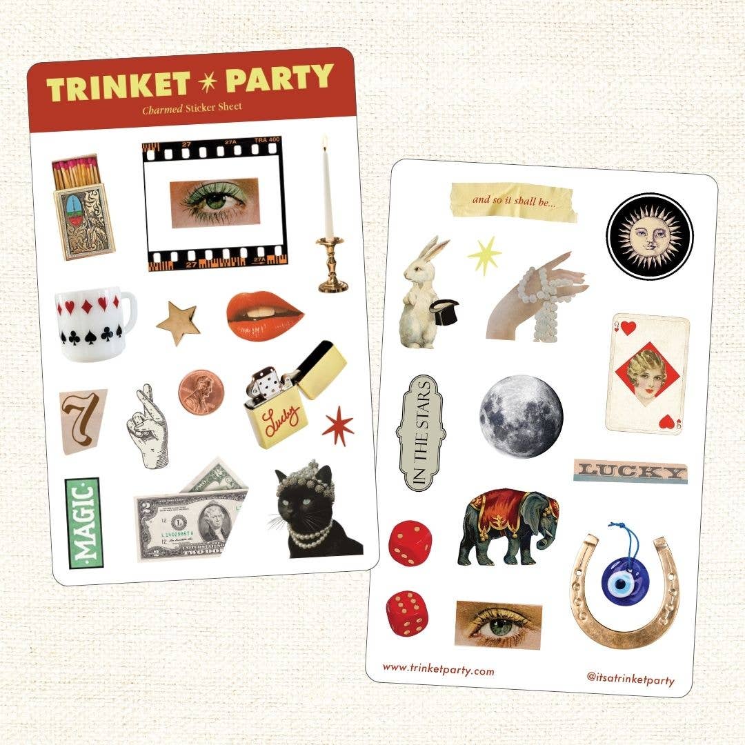 Trinket Party - Charmed Sticker Sheets