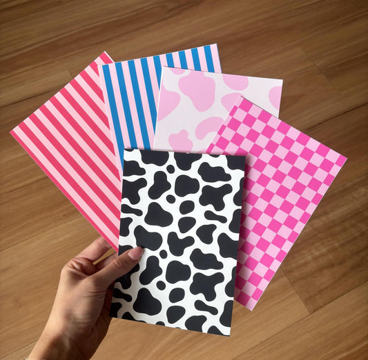 Colorful Scrapbook Paper Pack