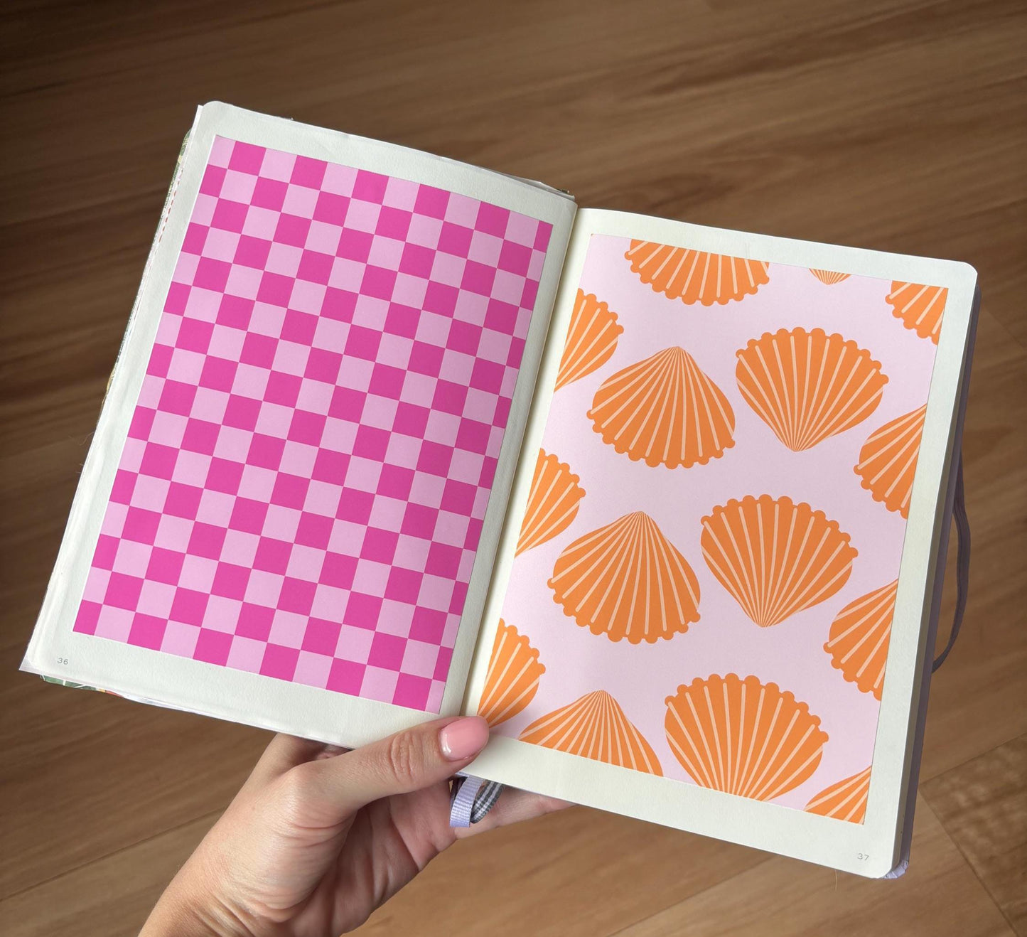 Striped Sticky Back Scrapbook Paper: Colorful Journal Stickers