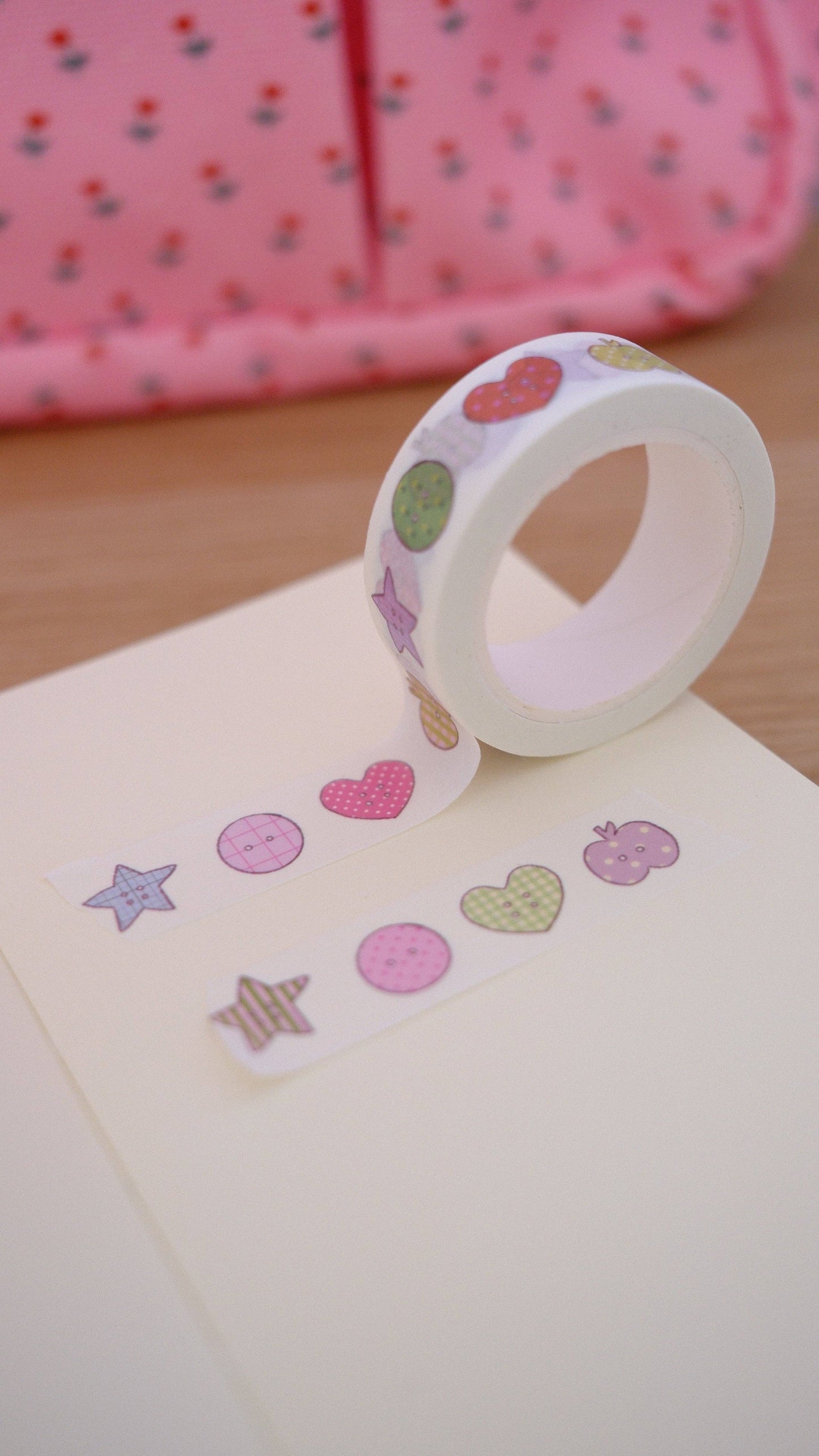 COMING SOON: Nany Craft Shop Washi Tape - Button Designs