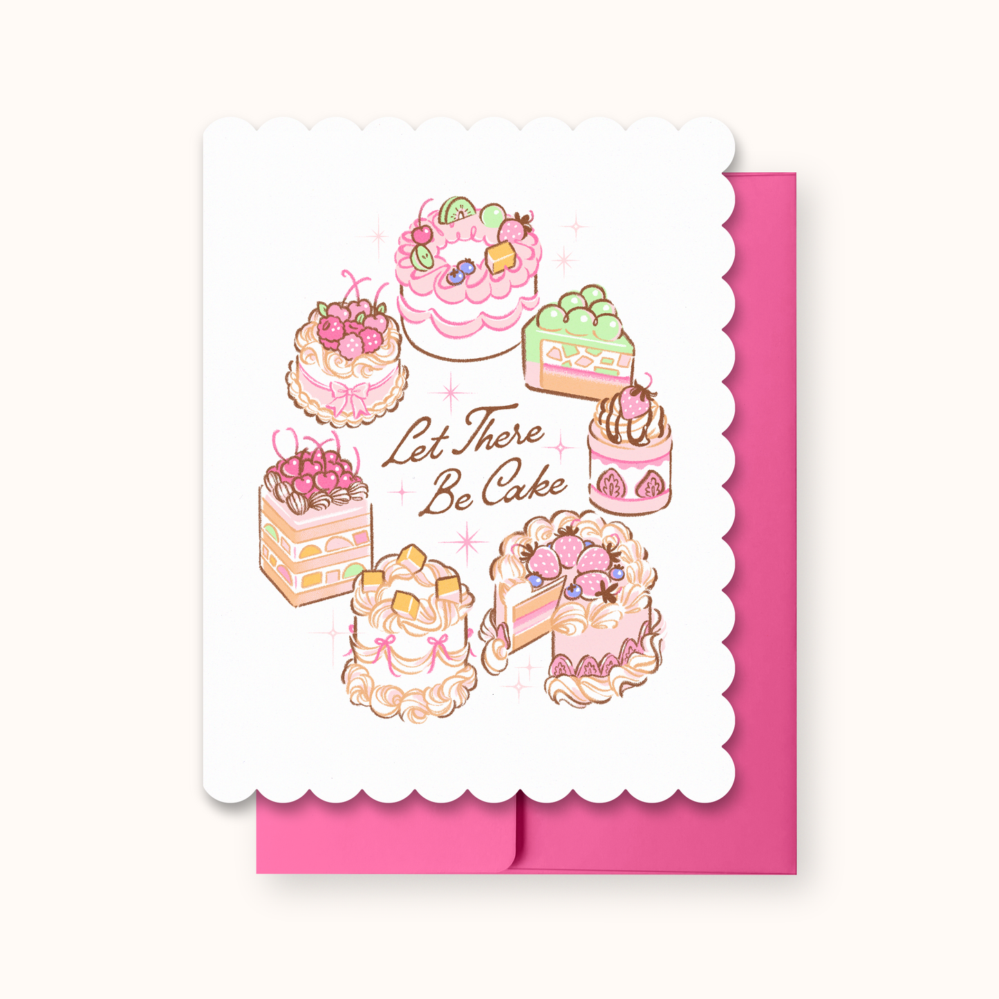 Coming Soon: Reverie Realm - Let There Be Cake | Handmade Greeting Card