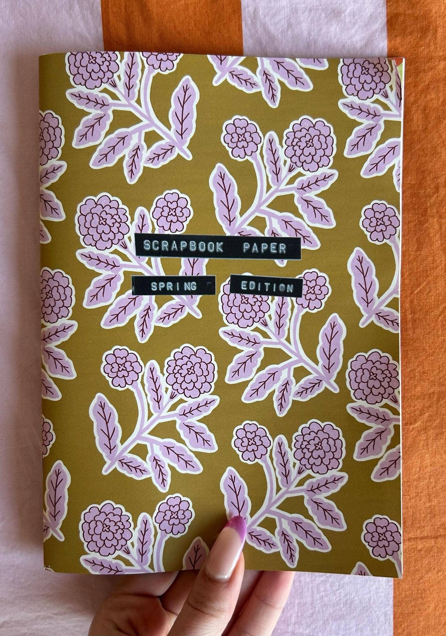 NanyCraftShop Scrapbook Paper Book - Spring Edition