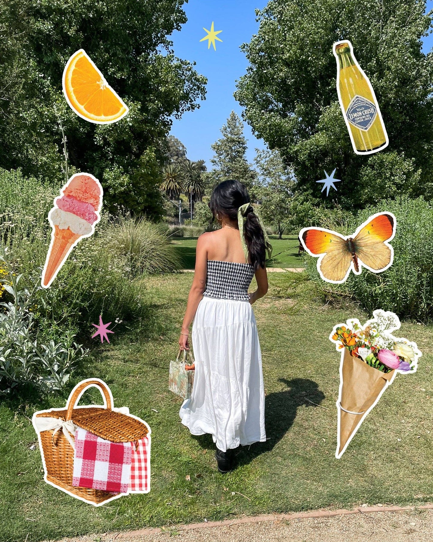 Trinket Party - Picnic Weather Sticker Sheets