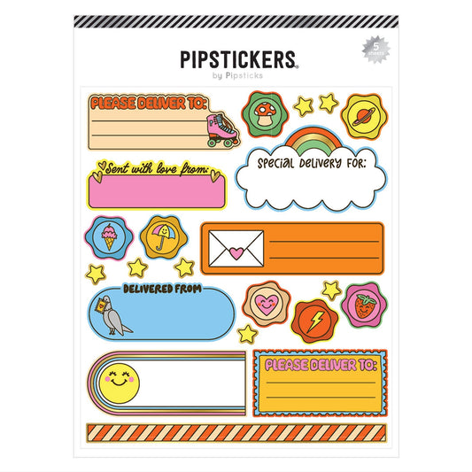 Pipsticks Special Delivery Labels