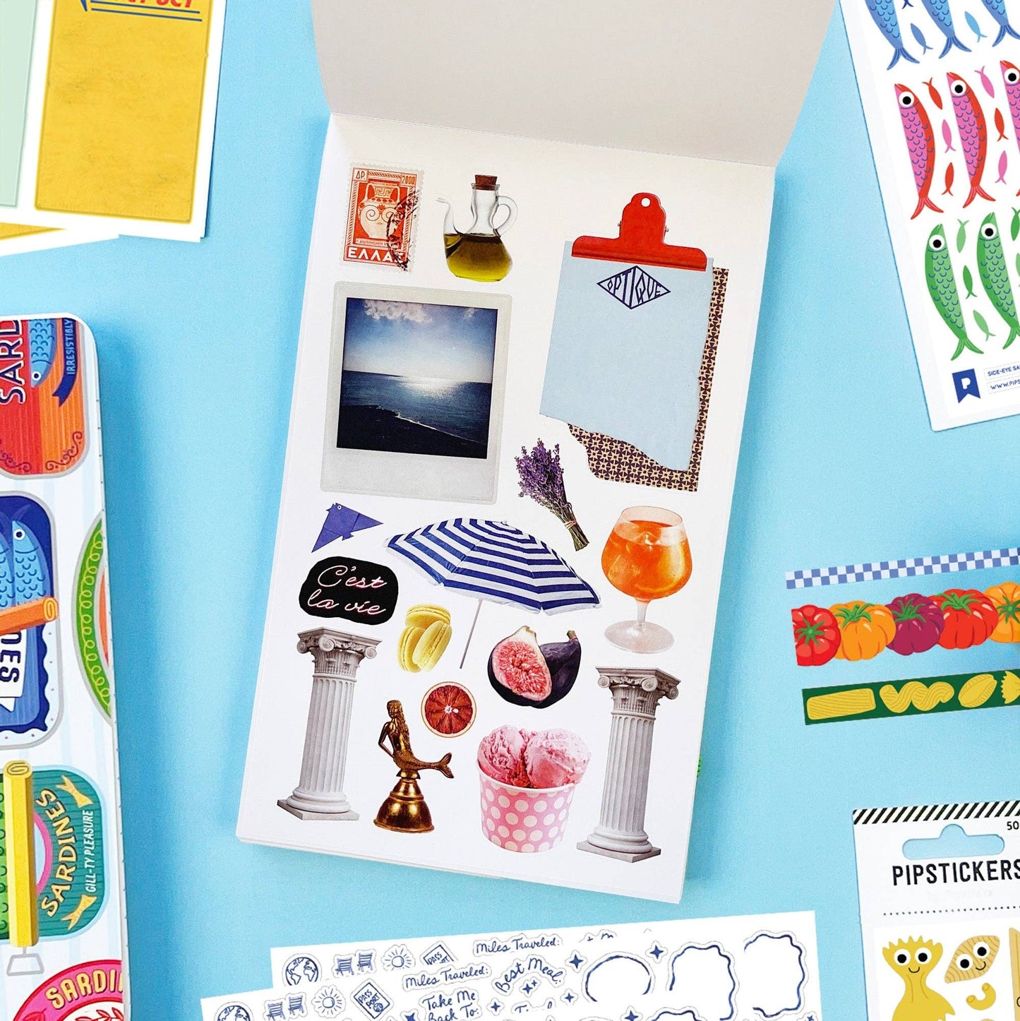 COMING SOON: Pipsticks - La Dolce Vita Junk Journal Sticker Book Volume 5
