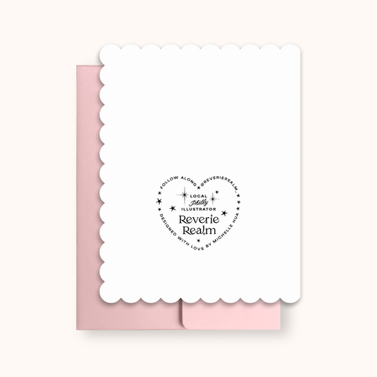 Reverie Realm - Life of a Birthday Girl | Handmade Birthday Card
