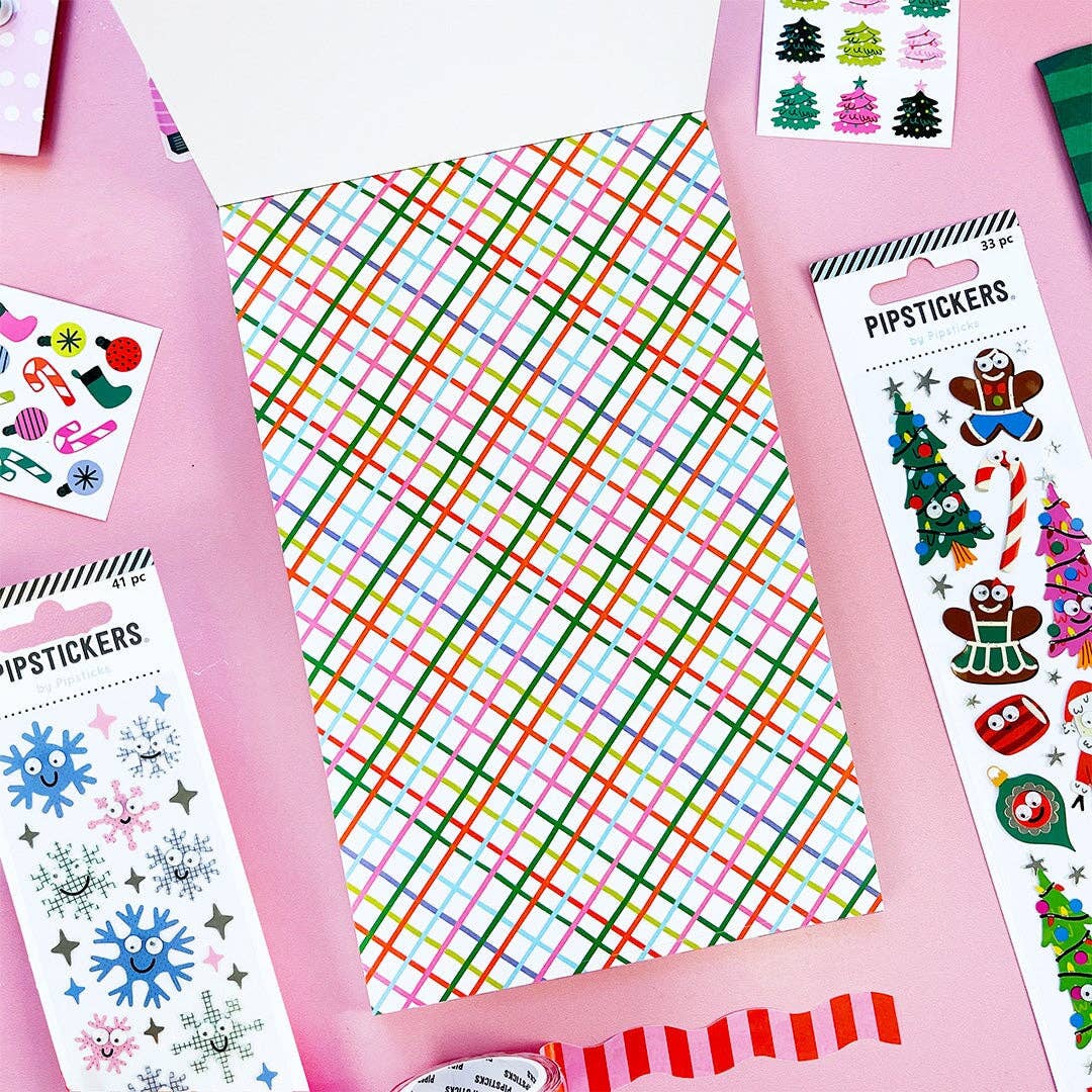Coming Soon: Pipsticks - Charming Christmas Sticker Paper Scrap Pad
