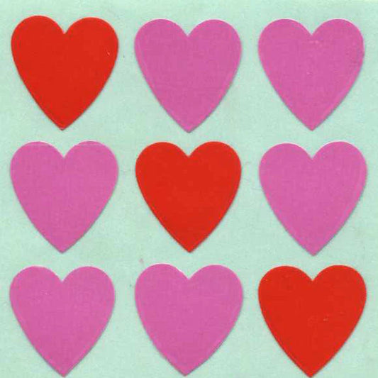 Stickermagic - Tear-off Stickers - Pink Hearts