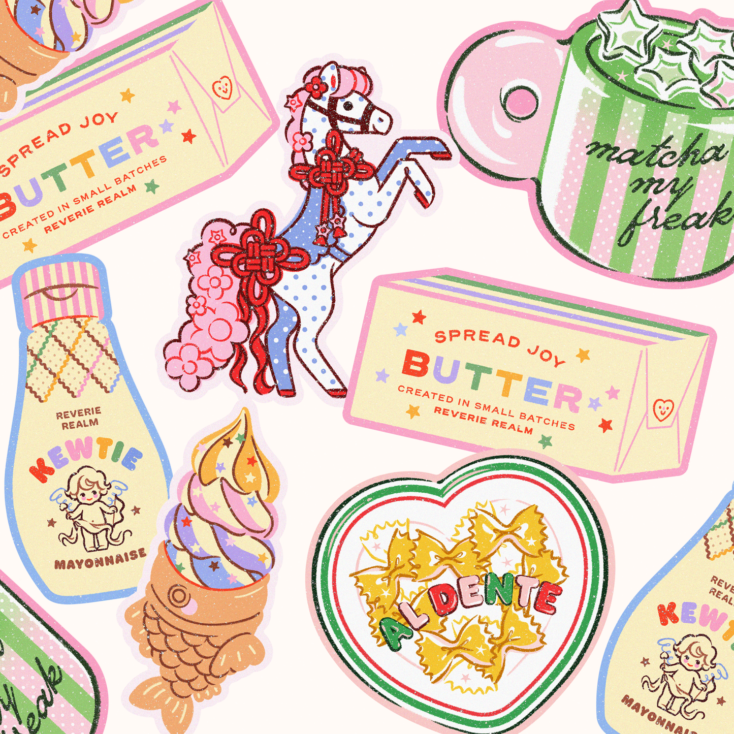 Coming Soon: Reverie Realm - Butter | Vinyl Waterproof Sticker