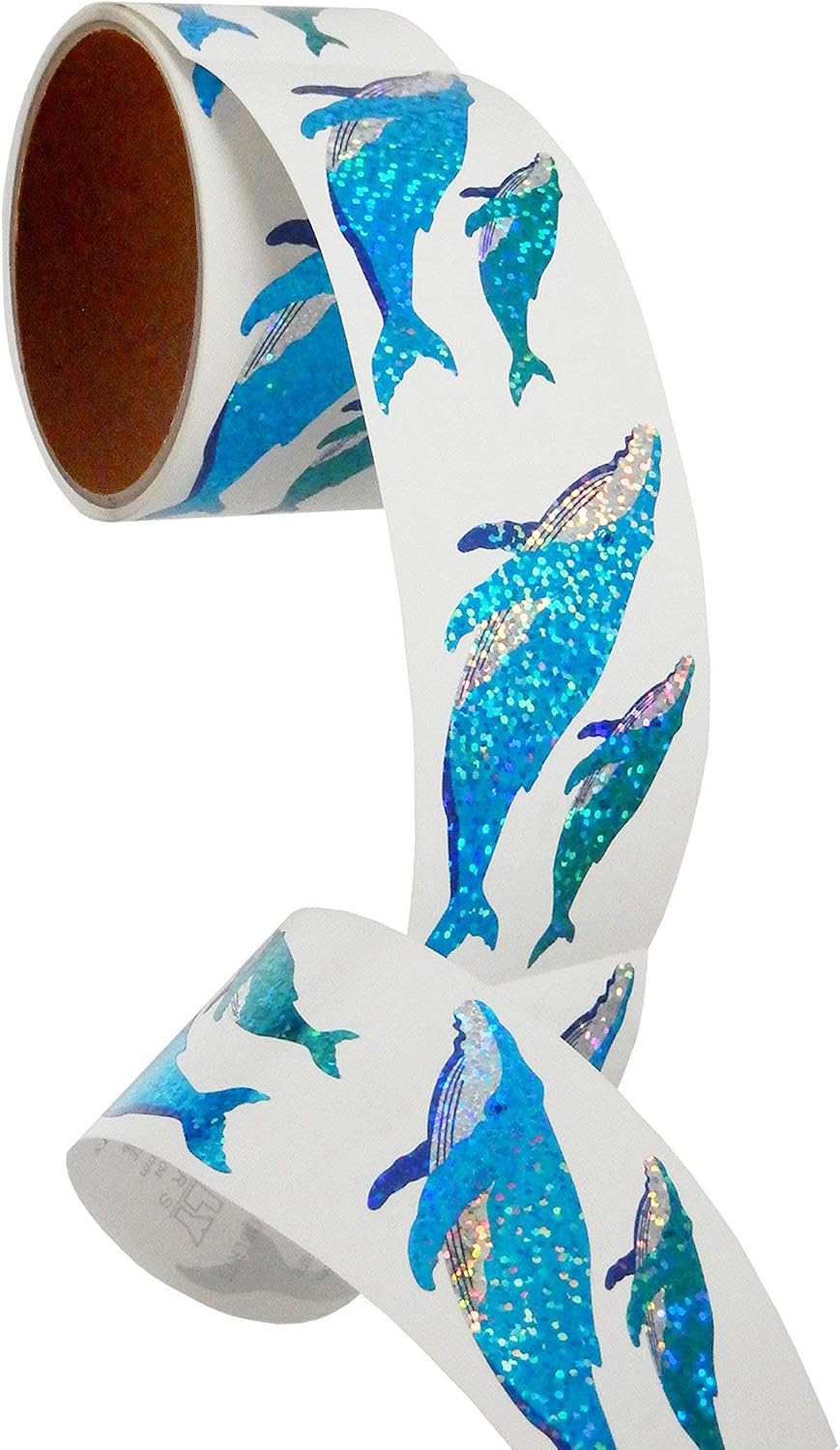 Coming Soon: Hambly Stickers - Prismatic Stickers - Humpback Whales