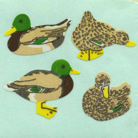 Stickermagic - Paper Stickers - Mallard Ducks