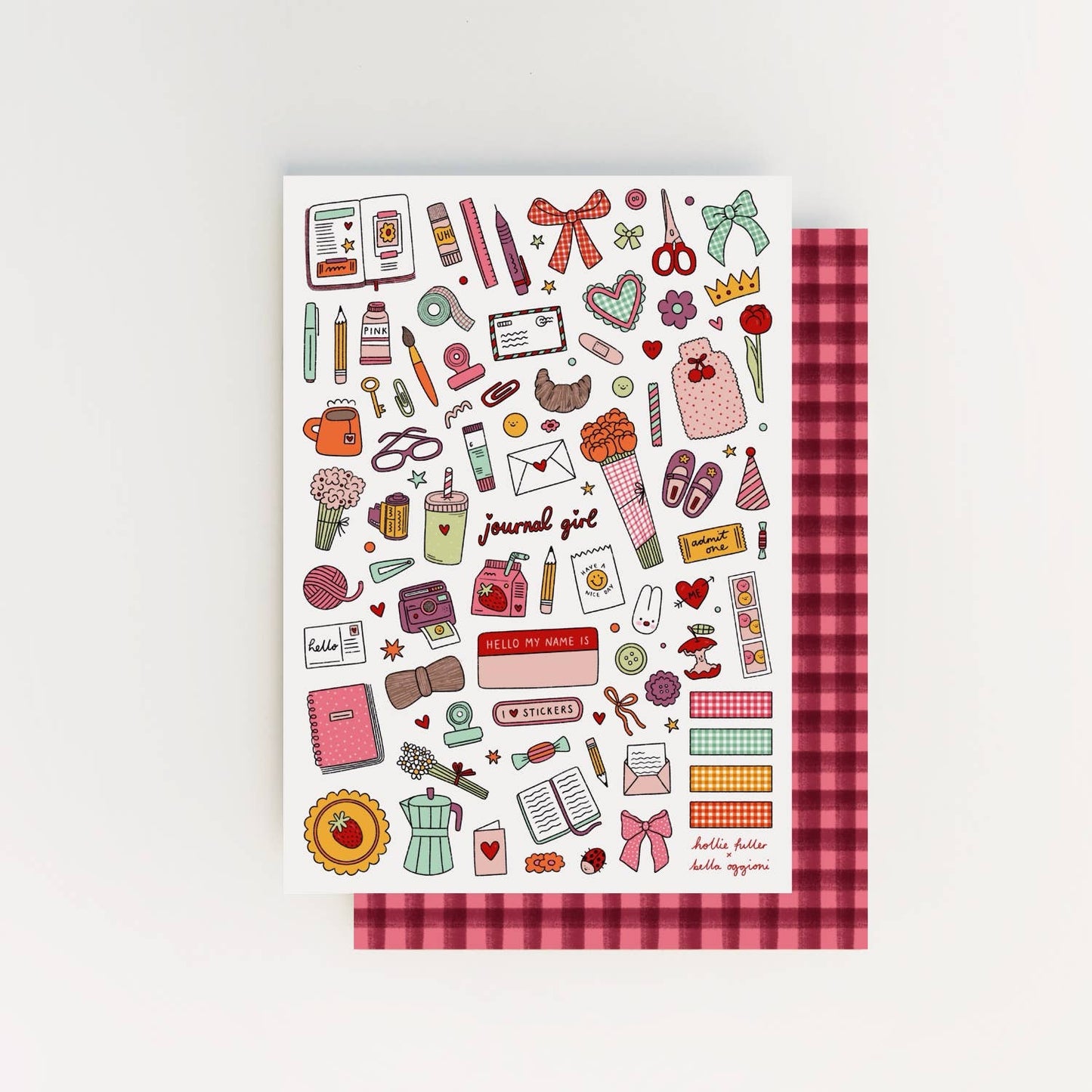Hollie Fuller - Journal Girl Sticker Sheet