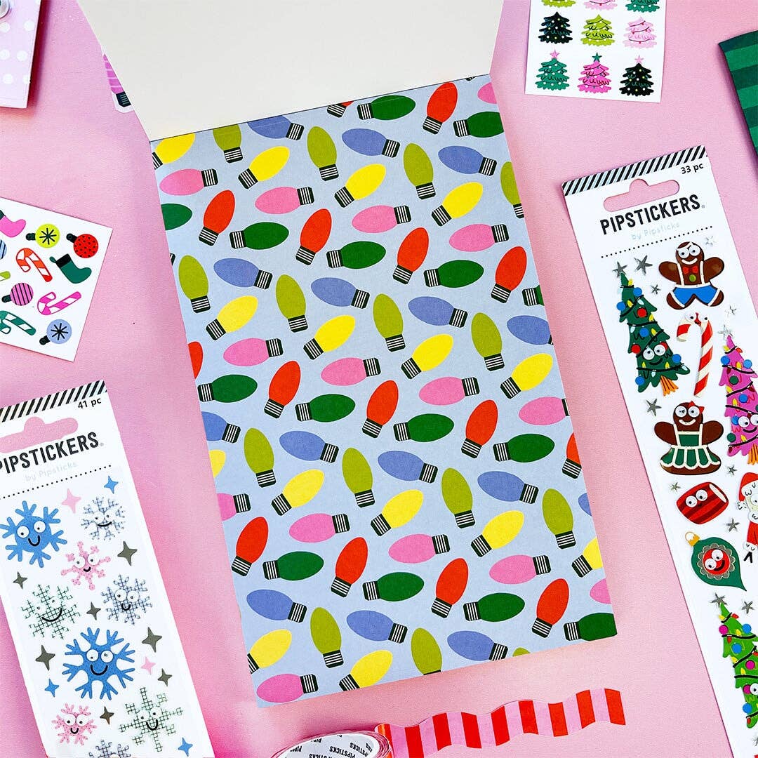 Coming Soon: Pipsticks - Charming Christmas Sticker Paper Scrap Pad