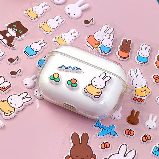 Miffy Puffy Cushion Stickers