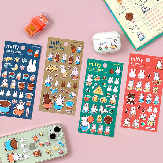 Miffy Puffy Cushion Stickers
