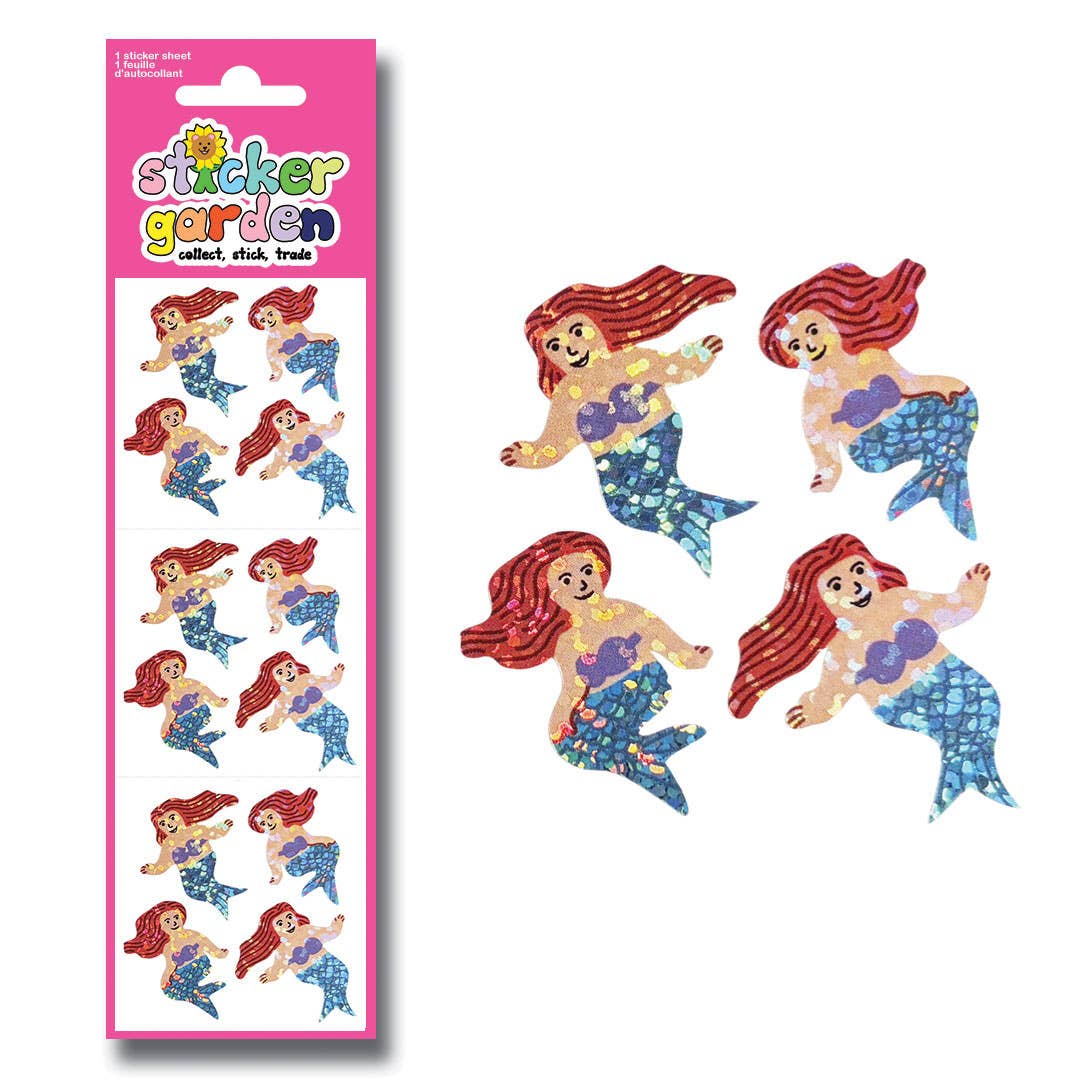COMING SOON: Sticker Garden - Sparkle Mermaid Stickers