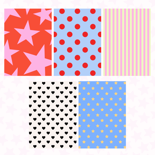 Mixed Print Scrapbook Paper Pack