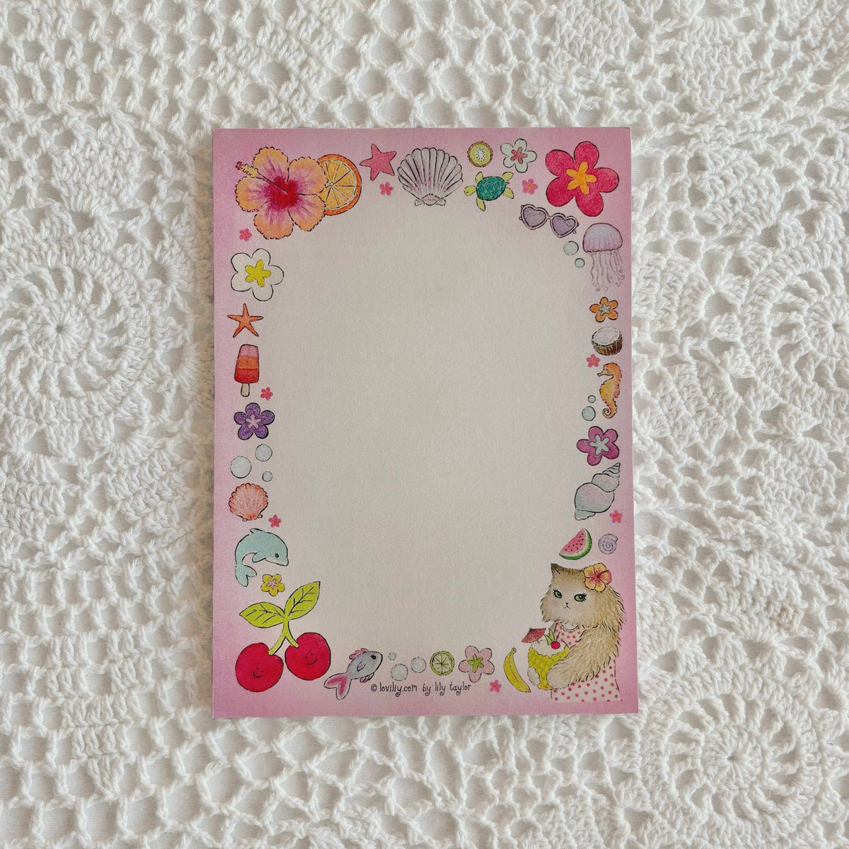 COMING SOON: Loviliy - Tropical Kitty Notepad
